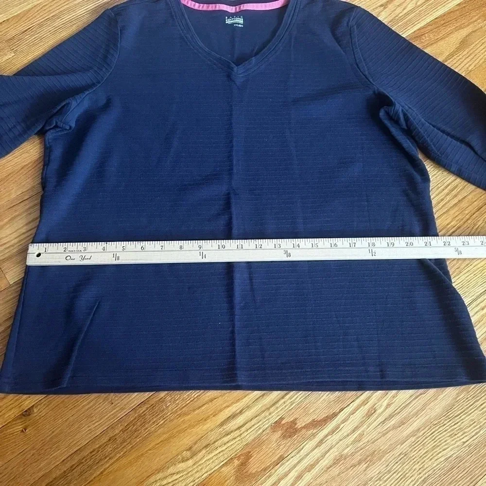 Long sleeve V-Neck top - Picture 4 of 4